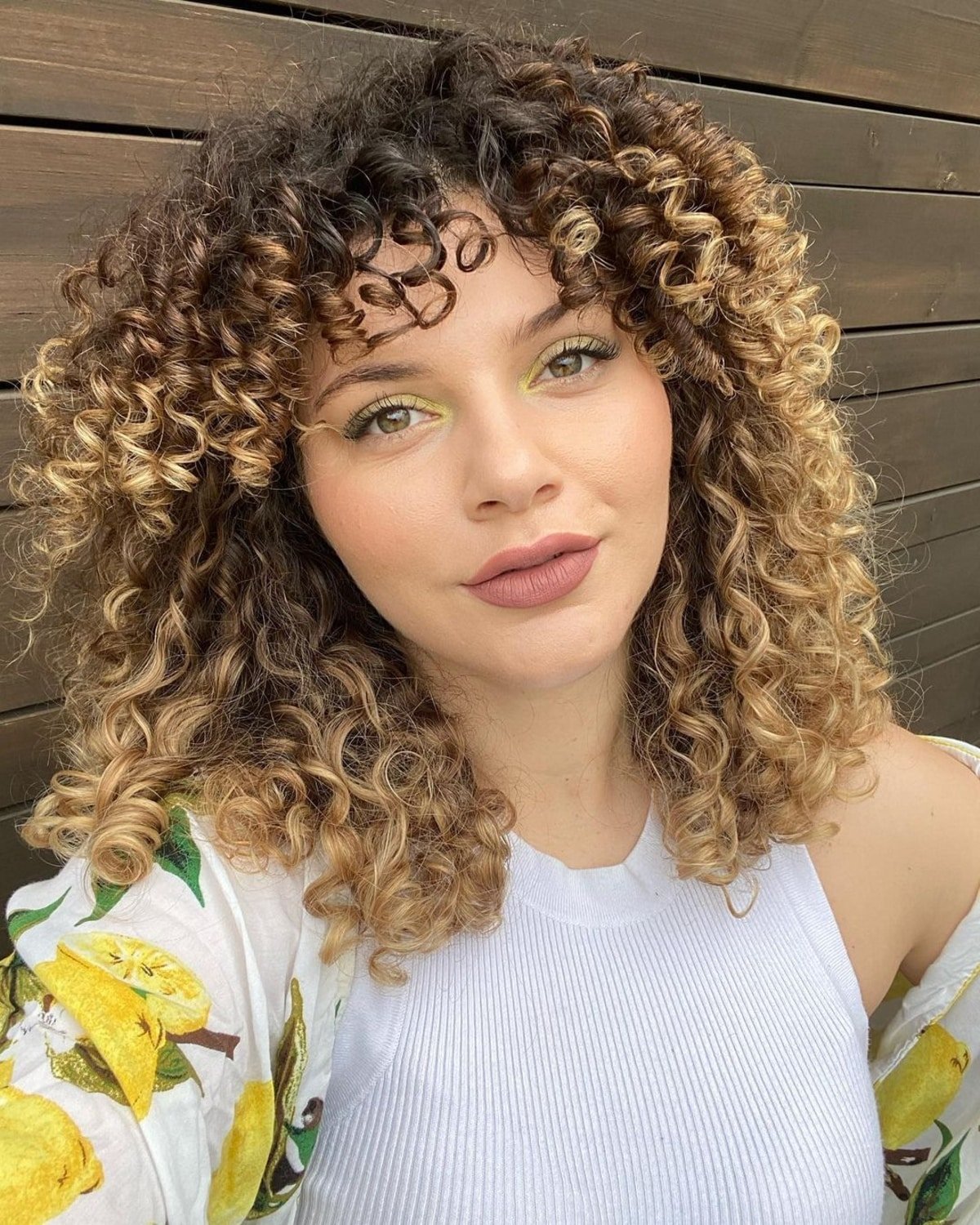 91 Best Ways to Pair Curly Hair with Bangs