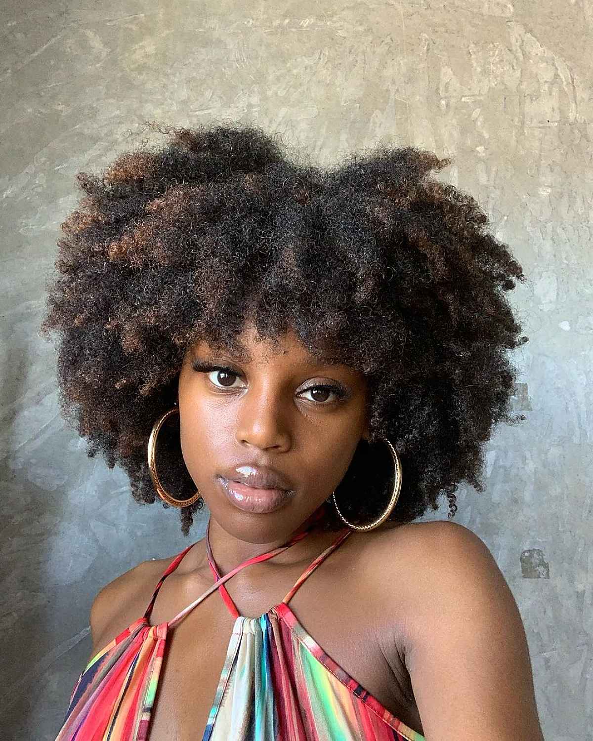 91 Best Ways to Pair Curly Hair with Bangs