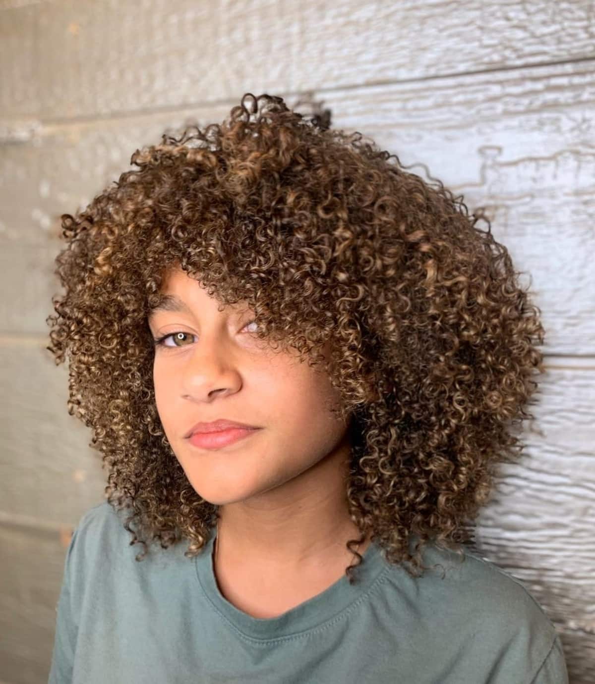 91 Best Ways to Pair Curly Hair with Bangs