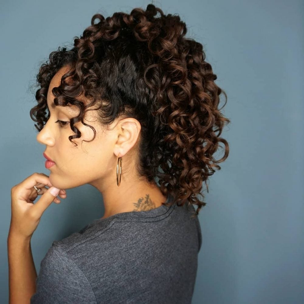91 Best Ways to Pair Curly Hair with Bangs