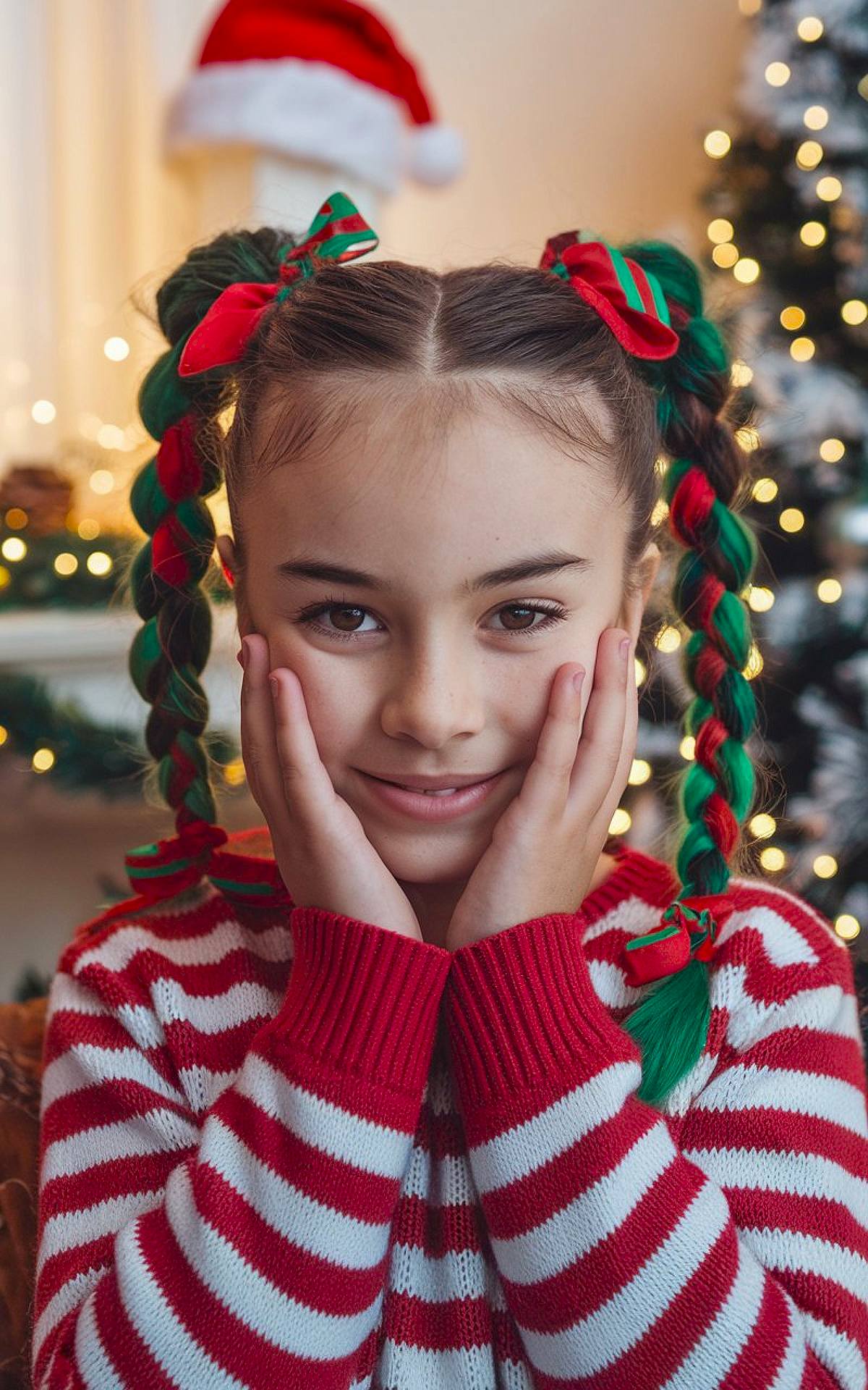 Best Christmas Hair Ideas for Kids in 2025