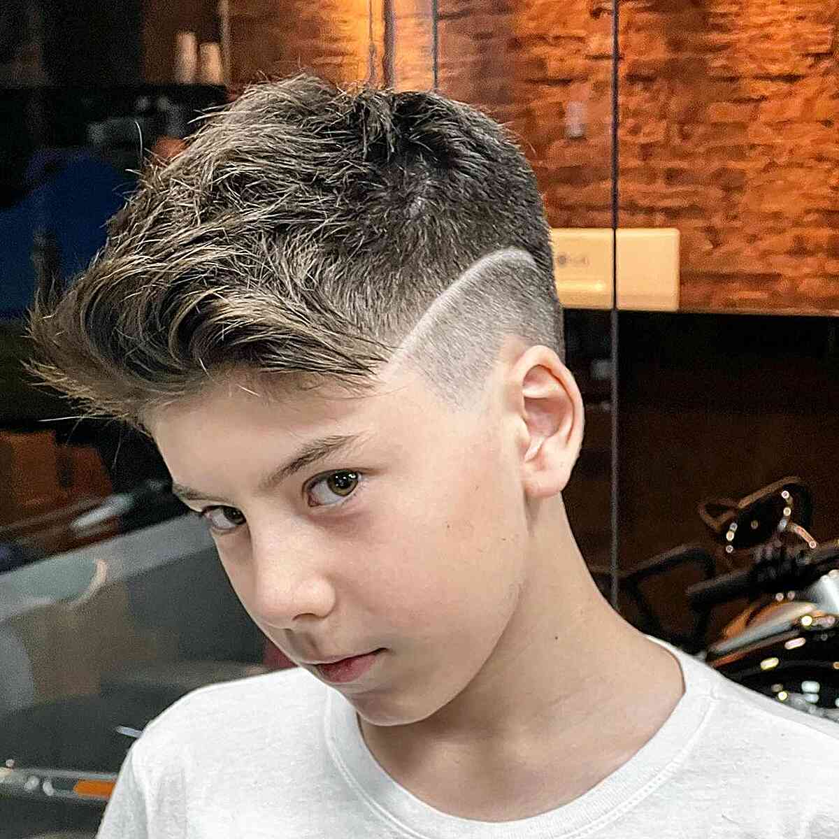 25 Coolest Undercut Haircuts Little Boys Are Getting Right Now