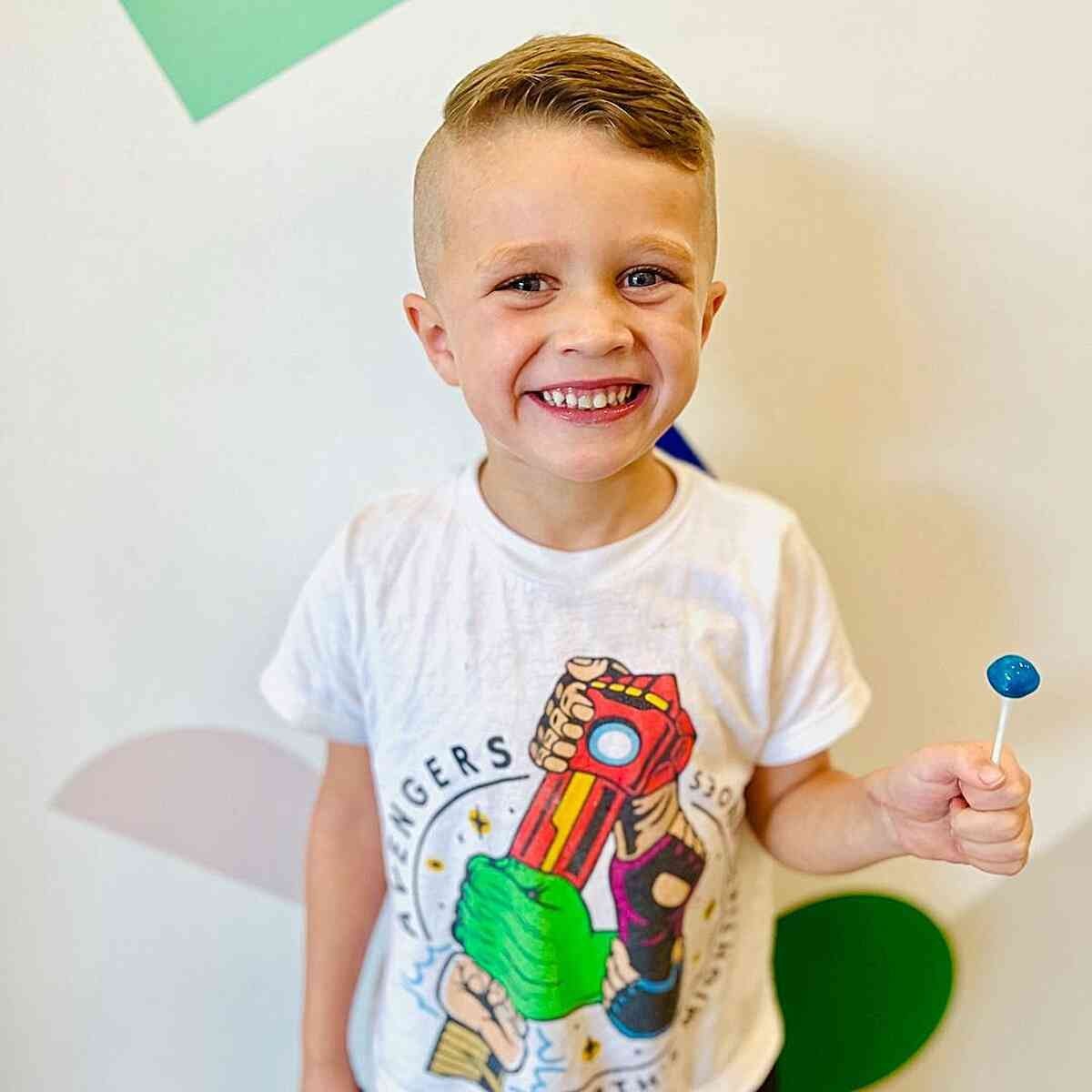 25 Coolest Undercut Haircuts Little Boys Are Getting Right Now