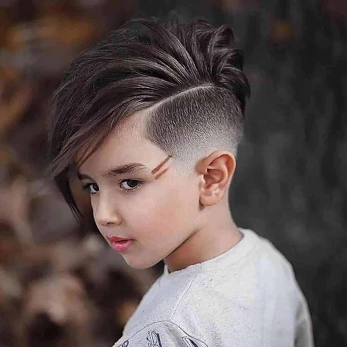 25 Coolest Undercut Haircuts Little Boys Are Getting Right Now