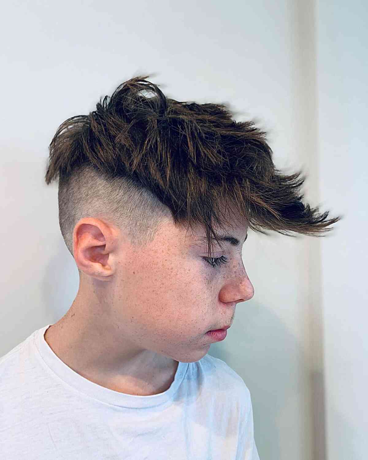 25 Coolest Undercut Haircuts Little Boys Are Getting Right Now