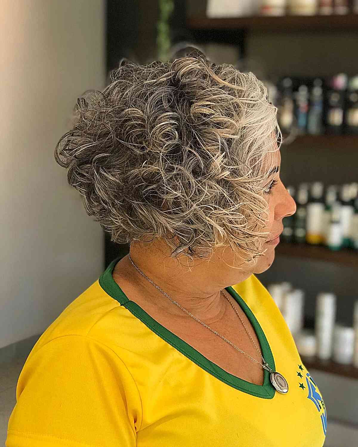 Curls That Wow: 27 Hairdos for Women Over 60 with Curly Hair