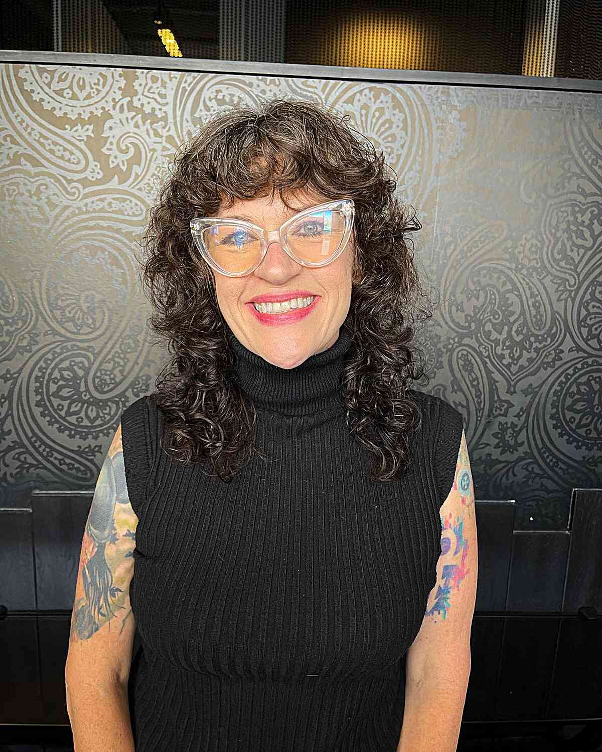 Curls That Wow: 27 Hairdos for Women Over 60 with Curly Hair
