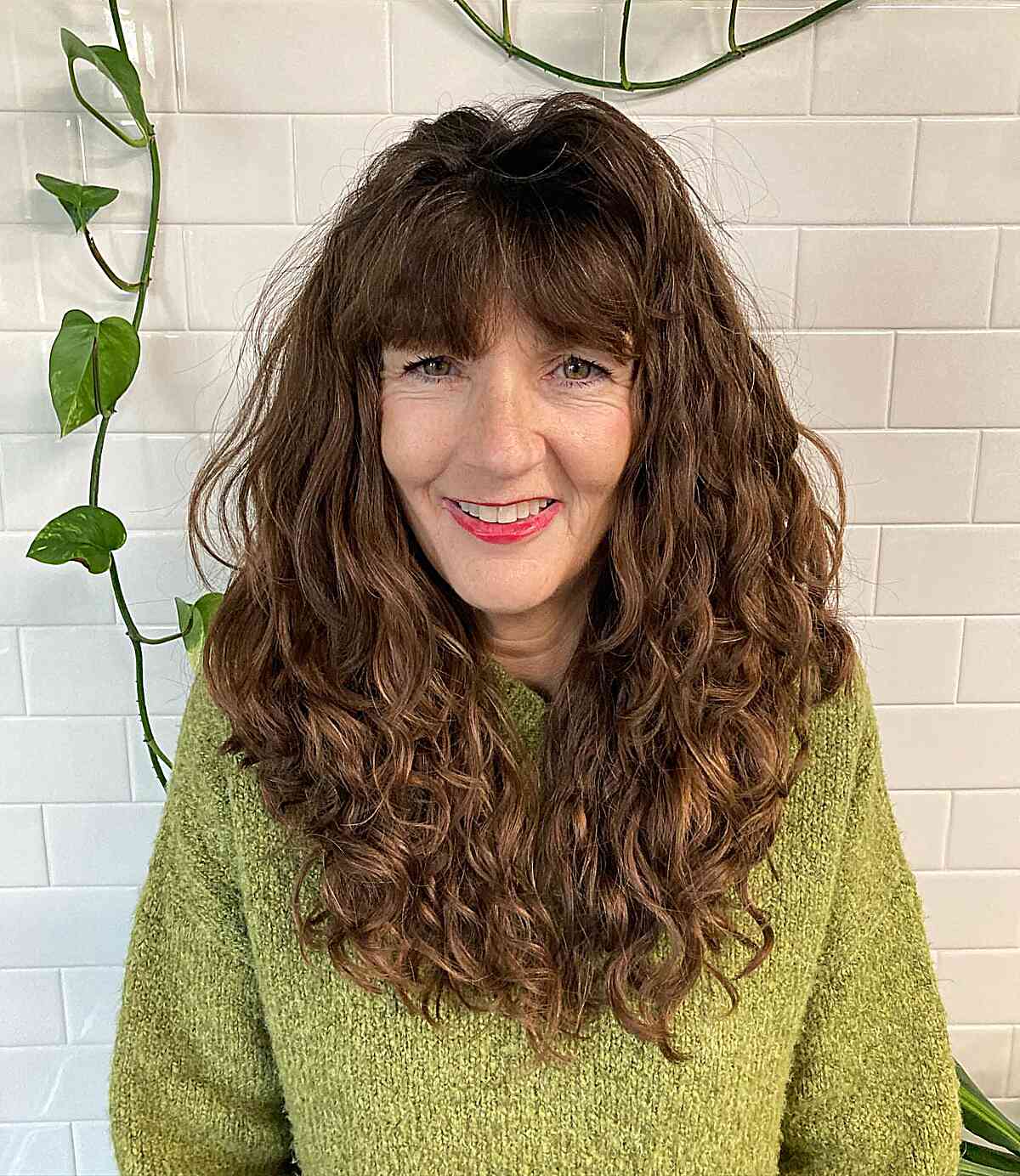 Curls That Wow: 27 Hairdos for Women Over 60 with Curly Hair