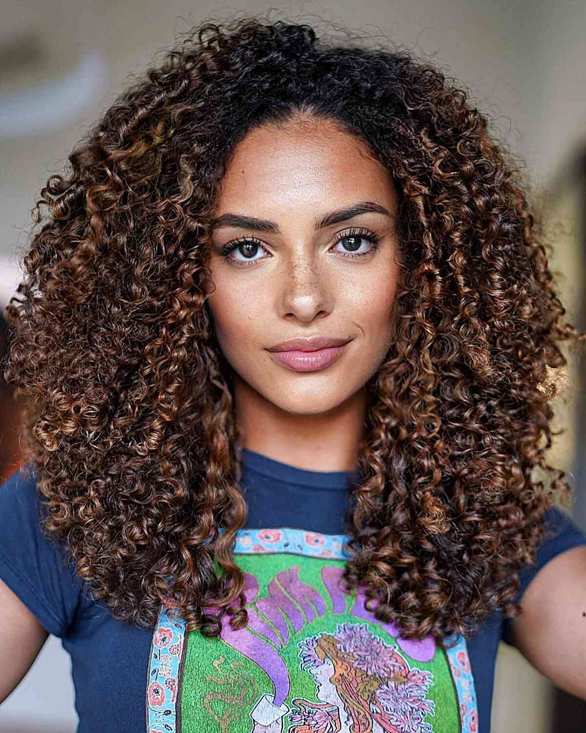 Here’s The Best Way to Get Balayage for Curly Hair