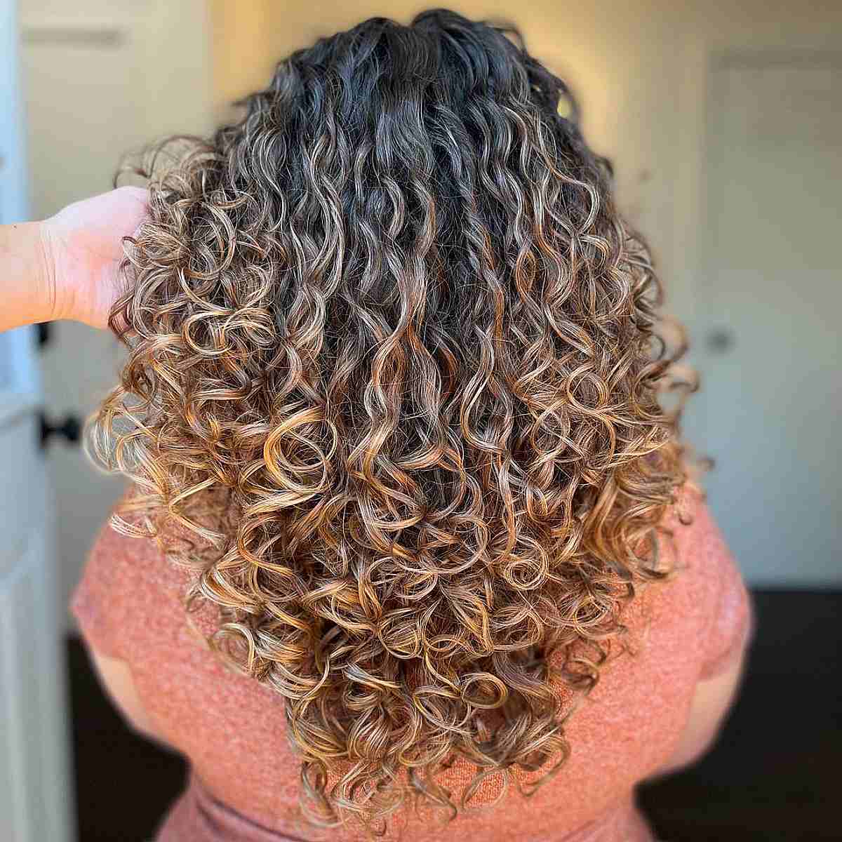 Here’s The Best Way to Get Balayage for Curly Hair