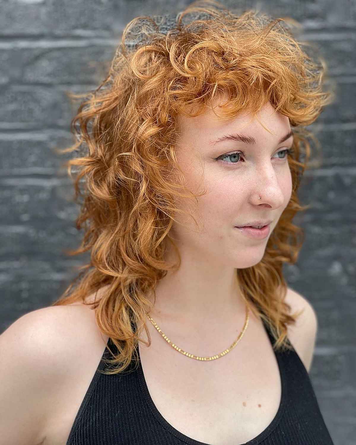 26 Coolest Wolf Cuts for Curly Hair Girls with Style