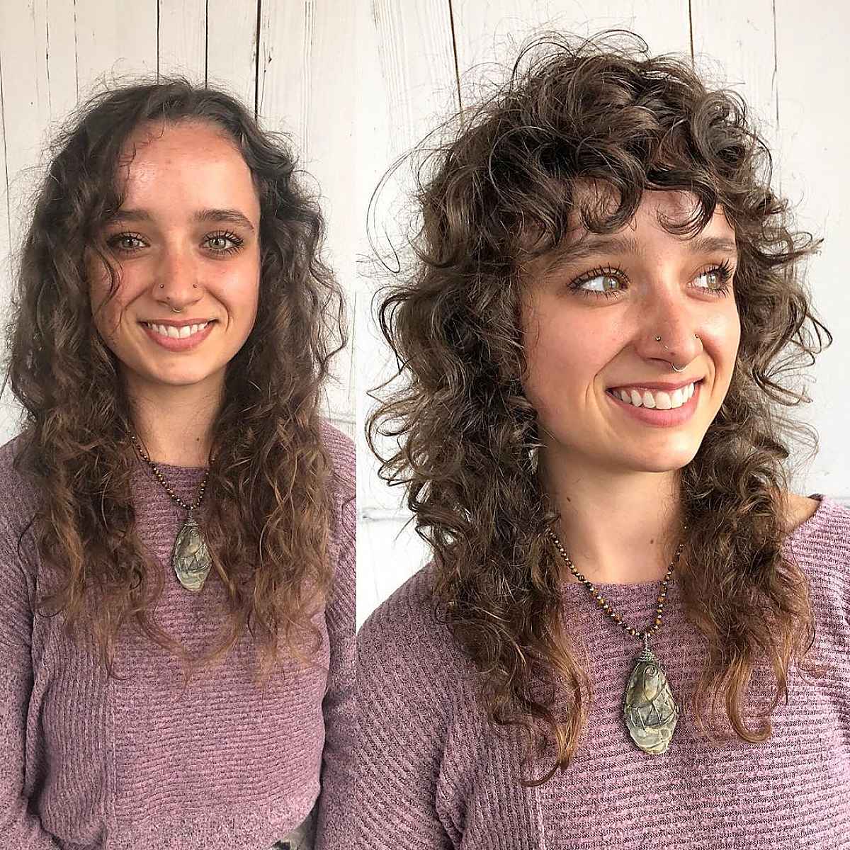 26 Coolest Wolf Cuts for Curly Hair Girls with Style