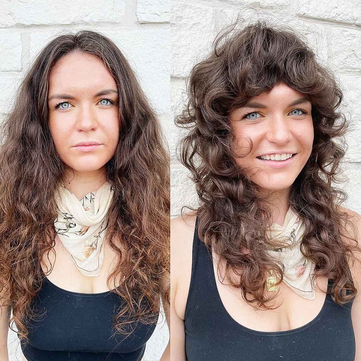 26 Coolest Wolf Cuts for Curly Hair Girls with Style