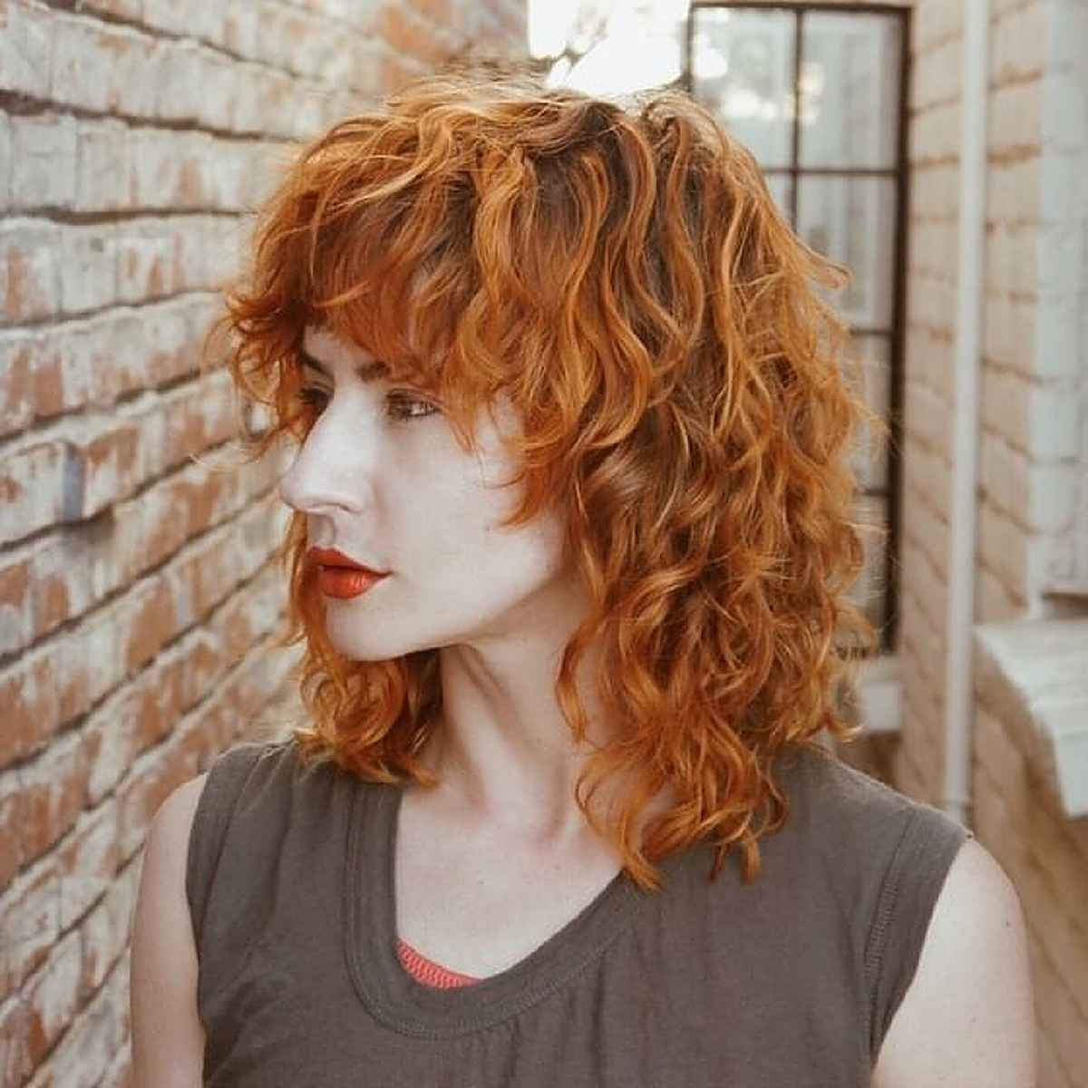 26 Coolest Wolf Cuts for Curly Hair Girls with Style