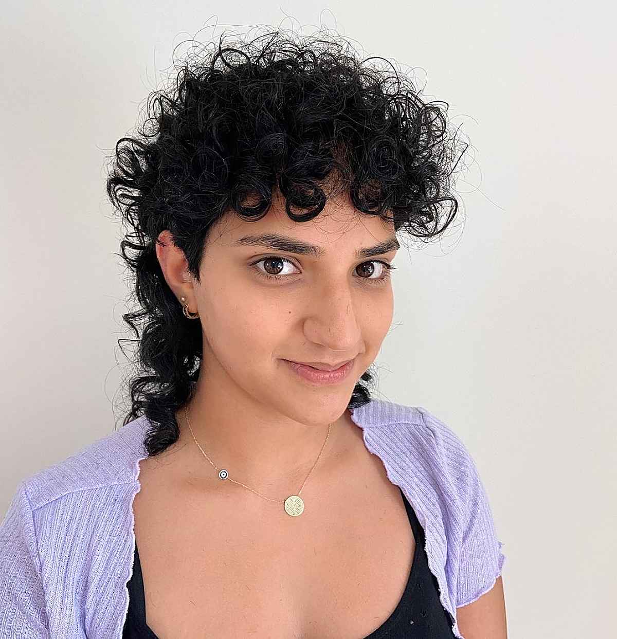 29 Modern Mullet Hairstyles for Girls with Curly Hair