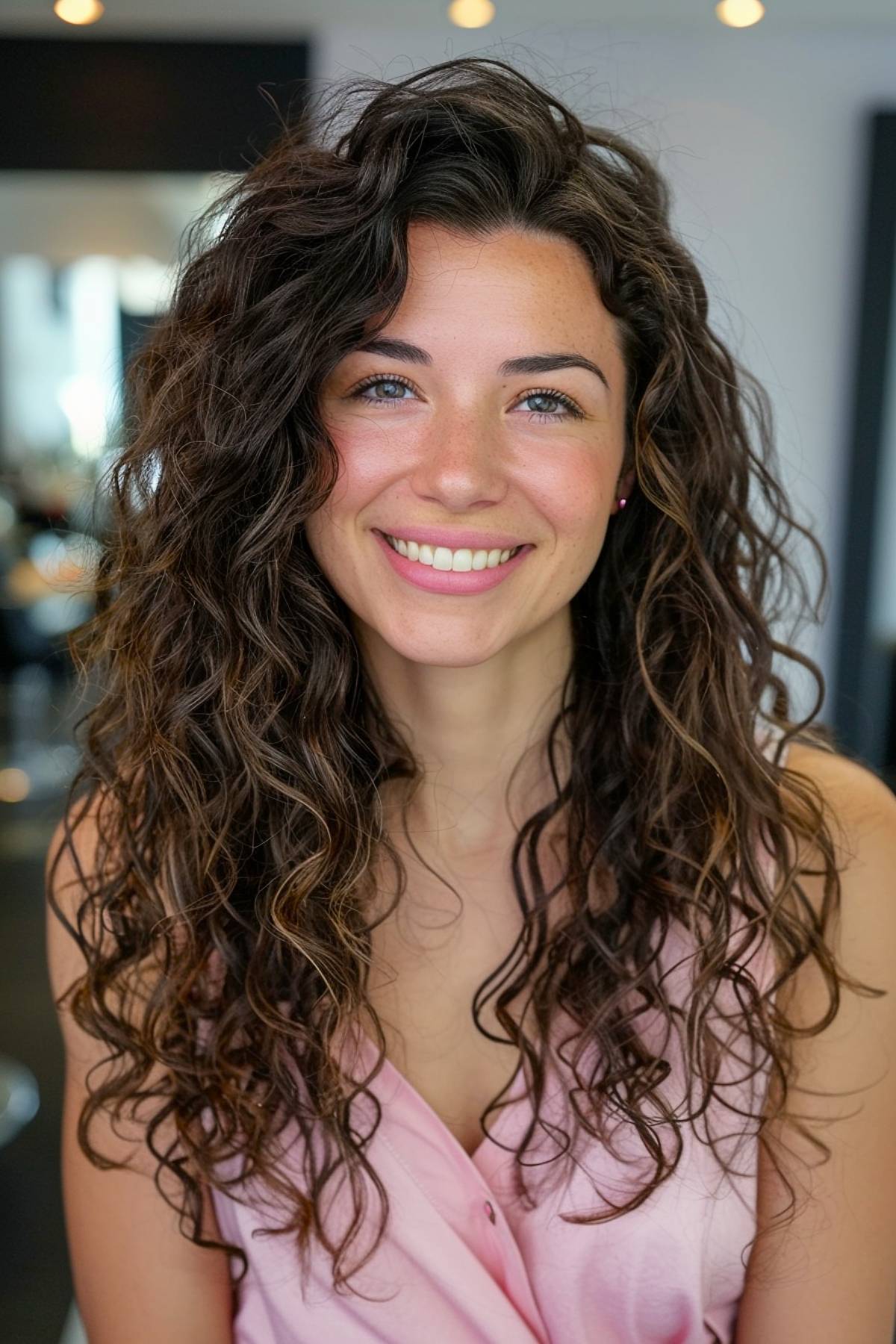 15+ Beautiful Face-Framing Curly Hair Ideas for a Fresh 2025 Look