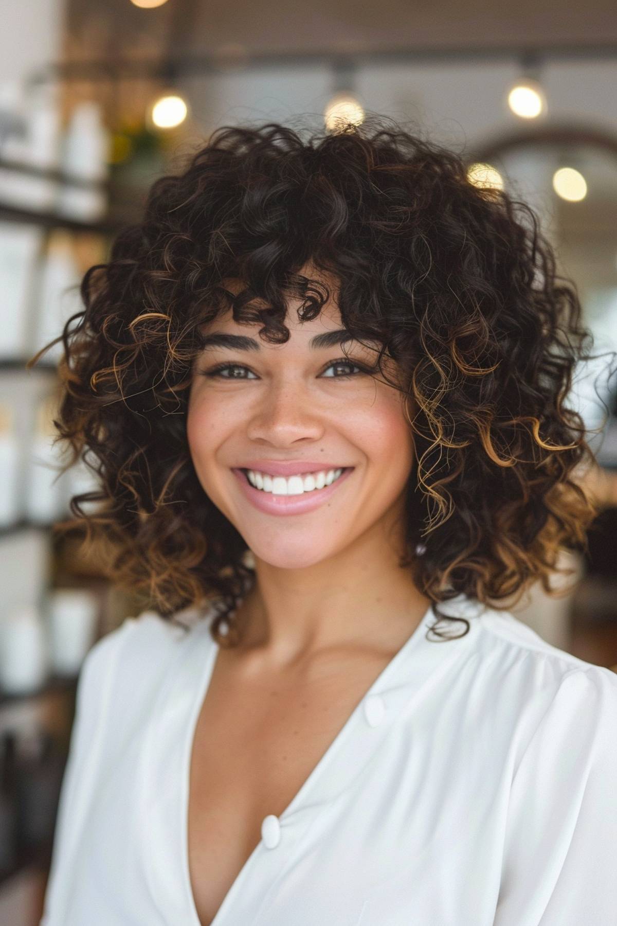 15+ Beautiful Face-Framing Curly Hair Ideas for a Fresh 2025 Look