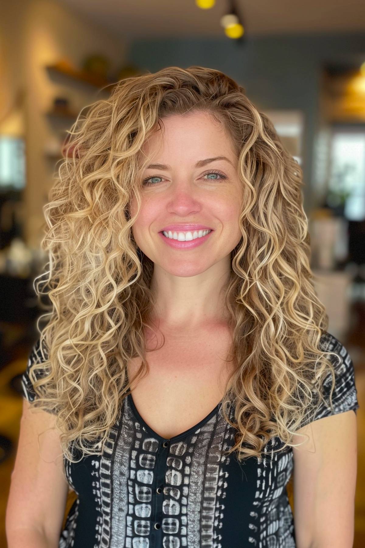 15+ Beautiful Face-Framing Curly Hair Ideas for a Fresh 2025 Look