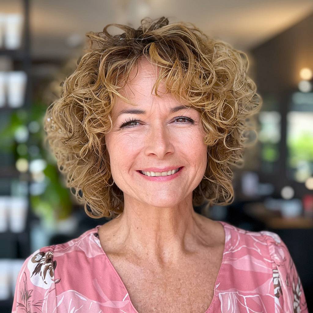 15+ Age-Defying Curly Hairstyles for Older Women in 2025