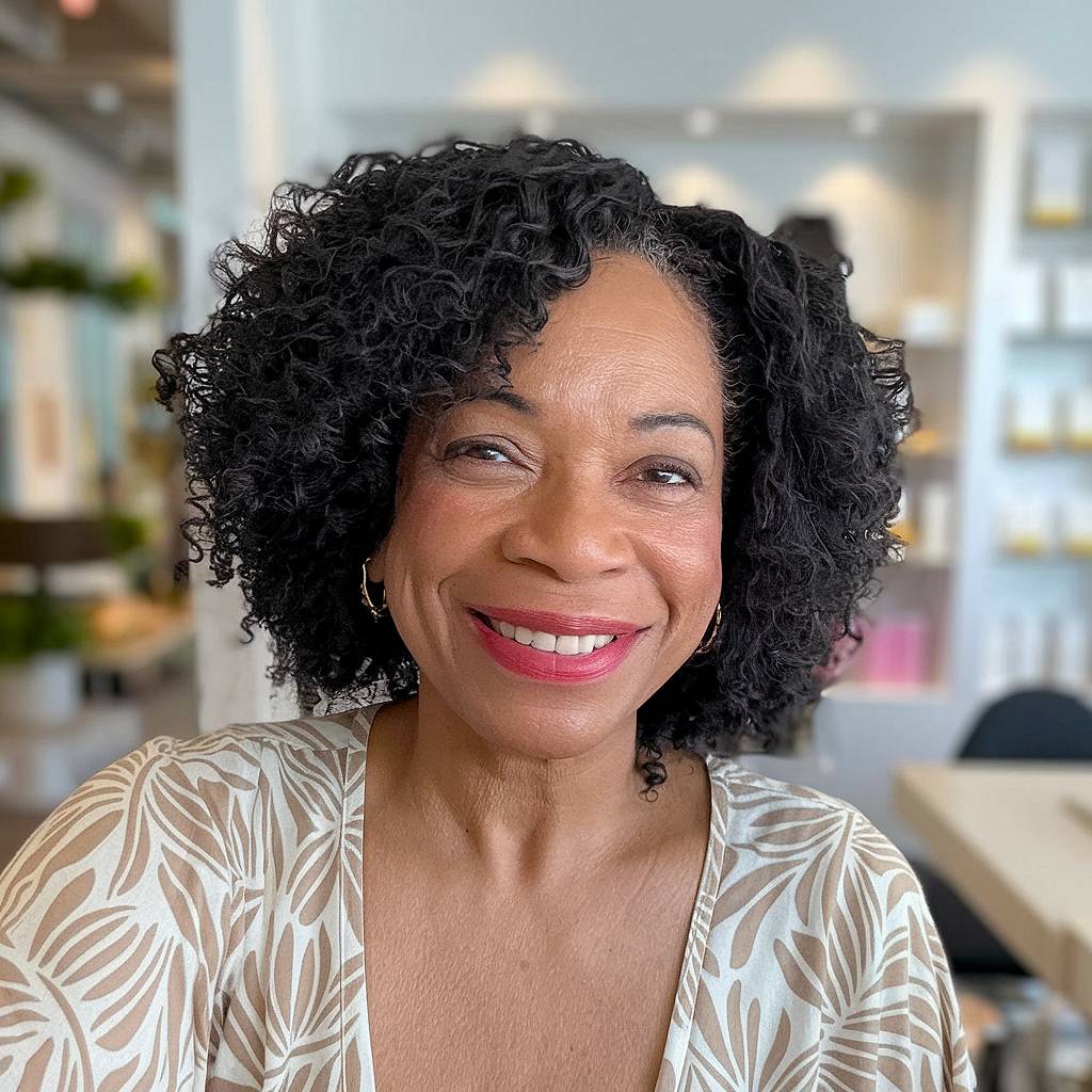 15+ Age-Defying Curly Hairstyles for Older Women in 2025