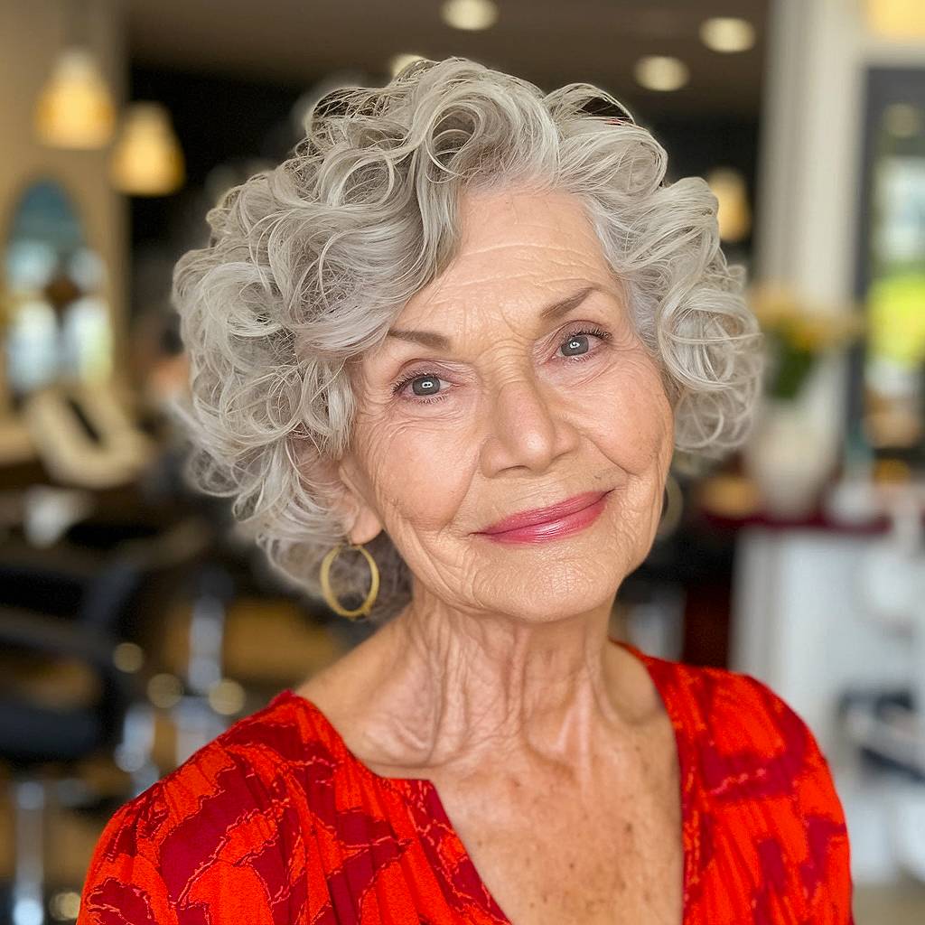 15+ Age-Defying Curly Hairstyles for Older Women in 2025