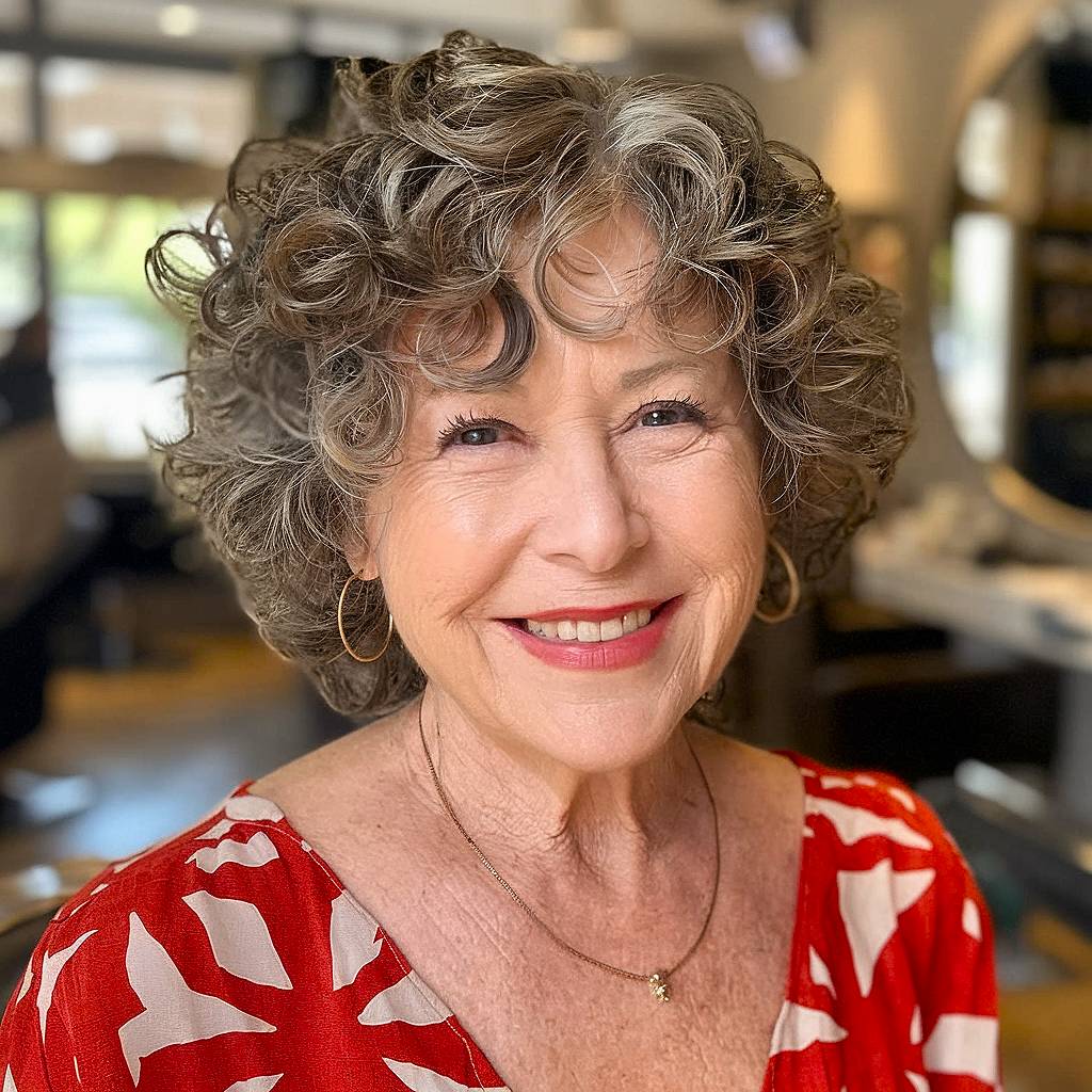 15+ Age-Defying Curly Hairstyles for Older Women in 2025
