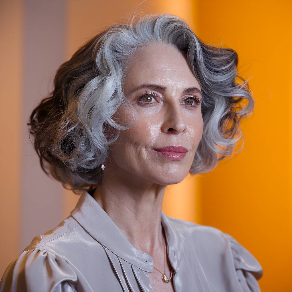 15+ Age-Defying Curly Hairstyles for Older Women in 2025
