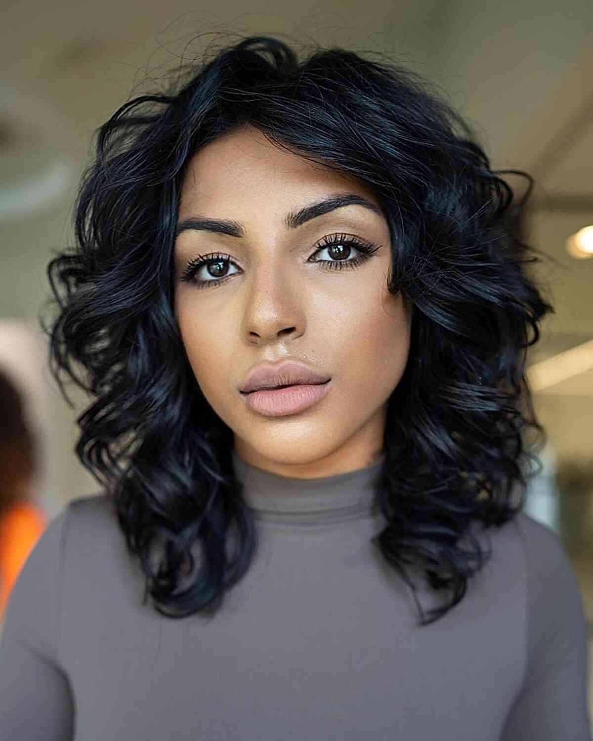 How to Pull Off The Curly Shag Haircut