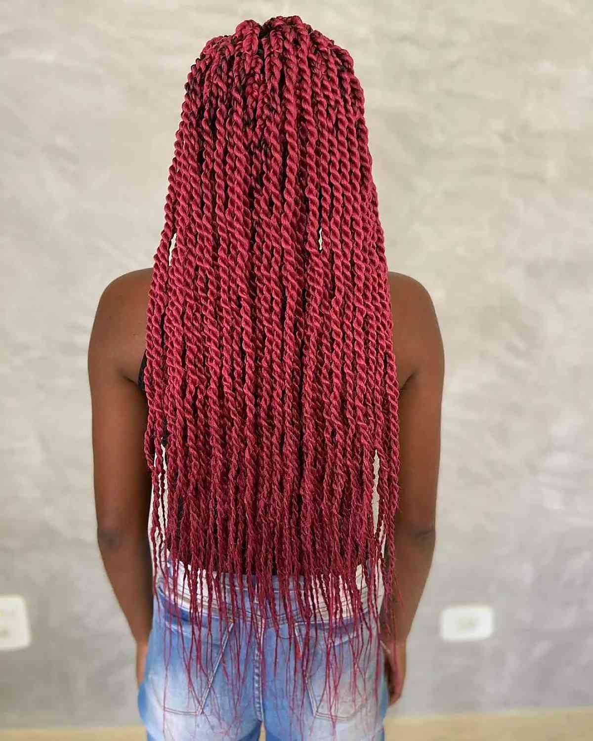 14 Red Box Braids Black Girls Can Slay