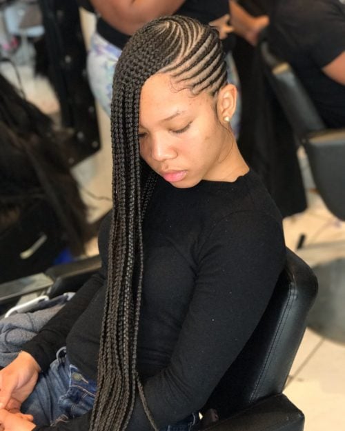 44 Fabulous Feed-In Braids That Never Disappoint