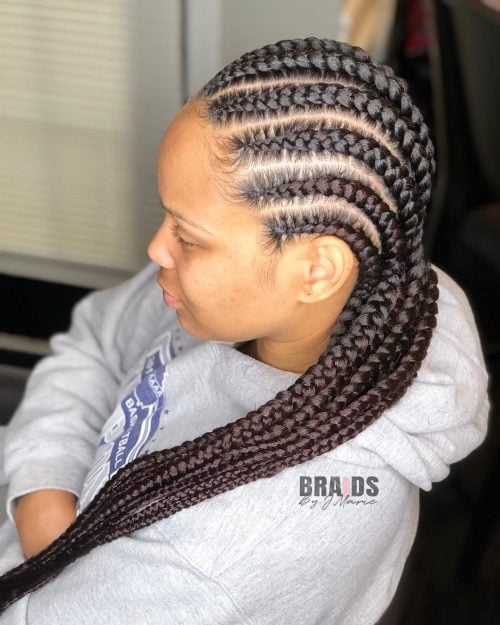 44 Fabulous Feed-In Braids That Never Disappoint
