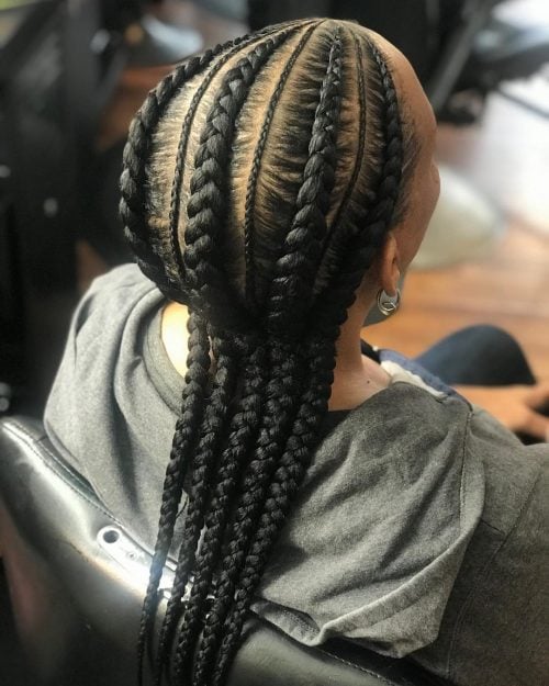 44 Fabulous Feed-In Braids That Never Disappoint