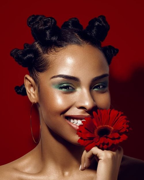 20 Amazing Ways to Wear Bantu Knots