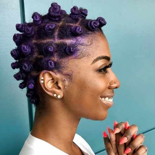 20 Amazing Ways to Wear Bantu Knots