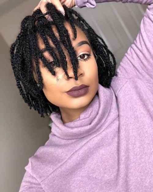 43 Best Medium-Length Hairstyles for Natural Hair (Black Women)