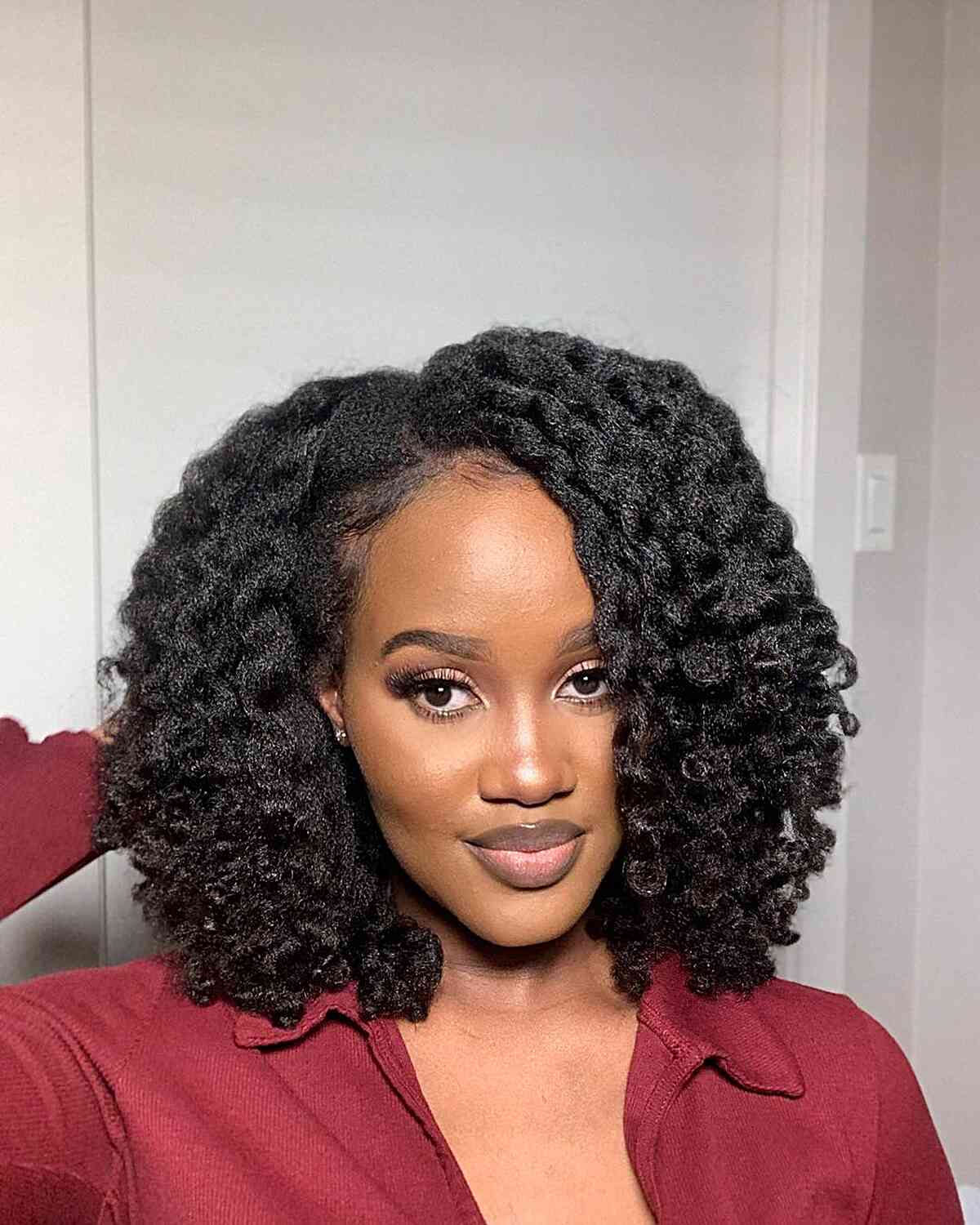 43 Best Medium-Length Hairstyles for Natural Hair (Black Women)