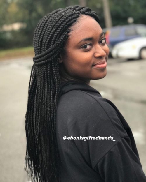 21 Ways to Slay Jumbo Box Braids Like a Queen