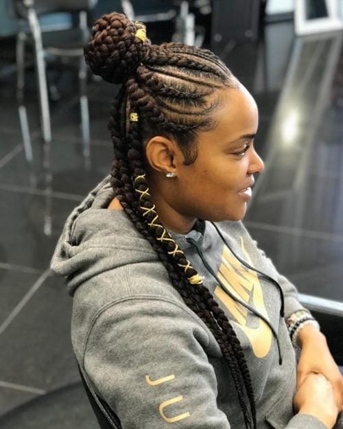 21 Ways to Slay Jumbo Box Braids Like a Queen