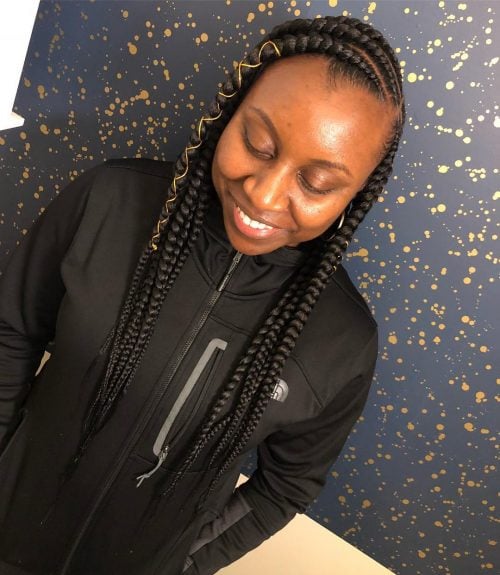 21 Ways to Slay Jumbo Box Braids Like a Queen