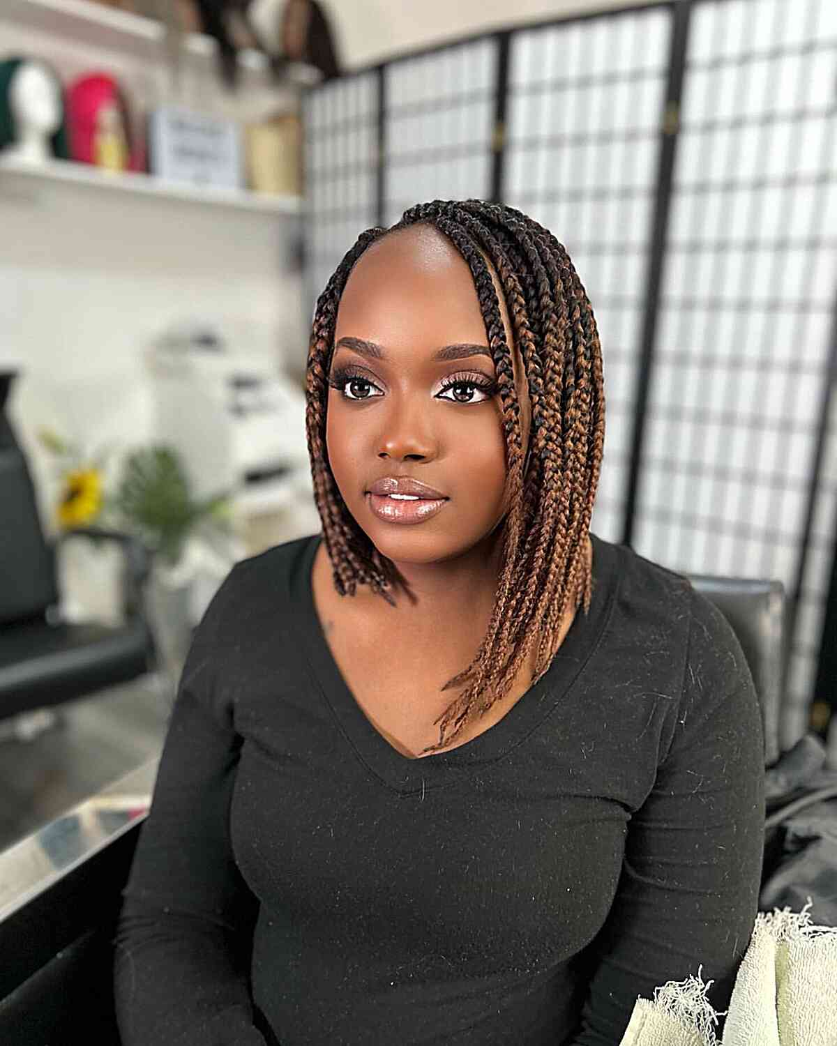 30 Hottest Knotless Box Braids Hairstyles Women of Color Are Getting in 2025