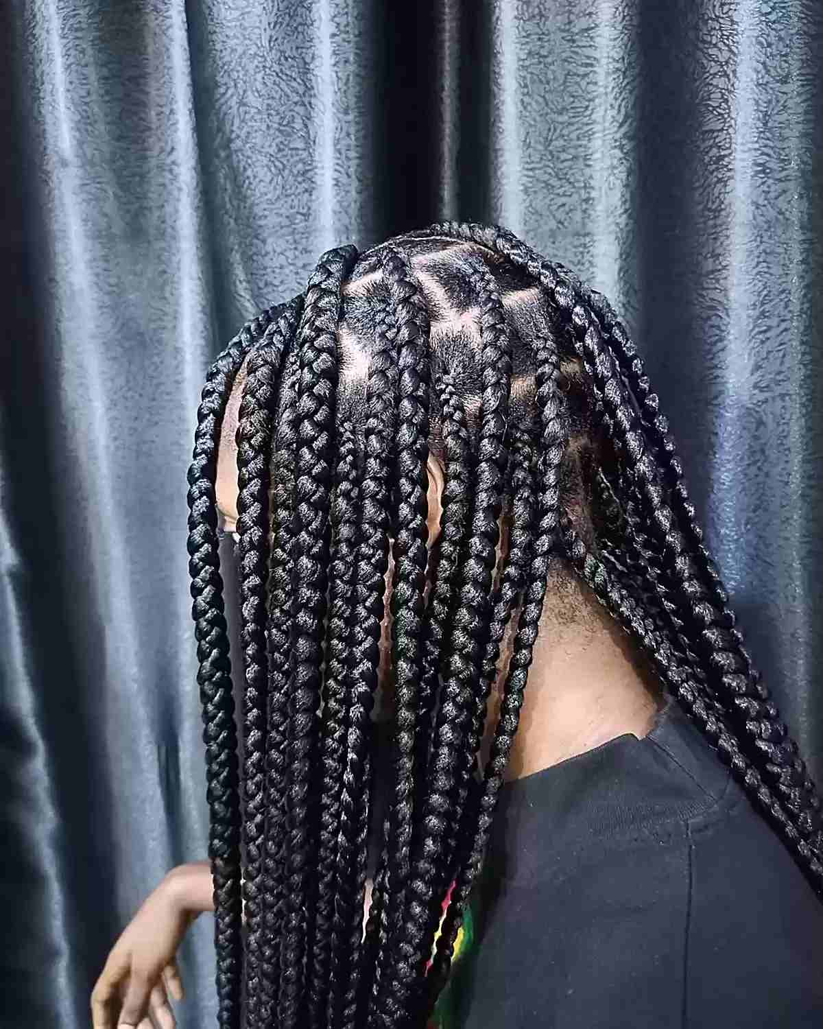 30 Hottest Knotless Box Braids Hairstyles Women of Color Are Getting in 2025