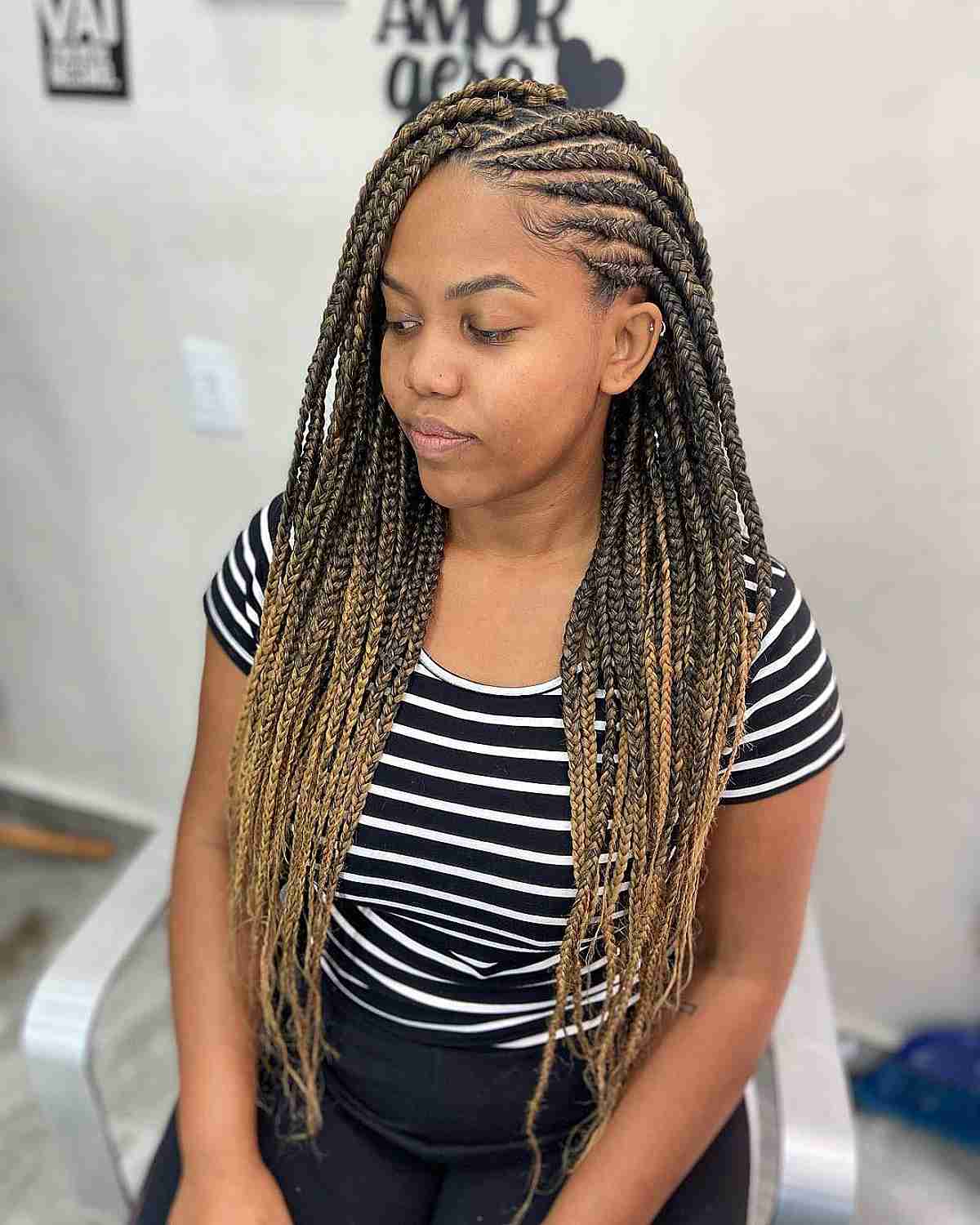 32 Hottest Ghana Braids Hairstyle Ideas for 2025