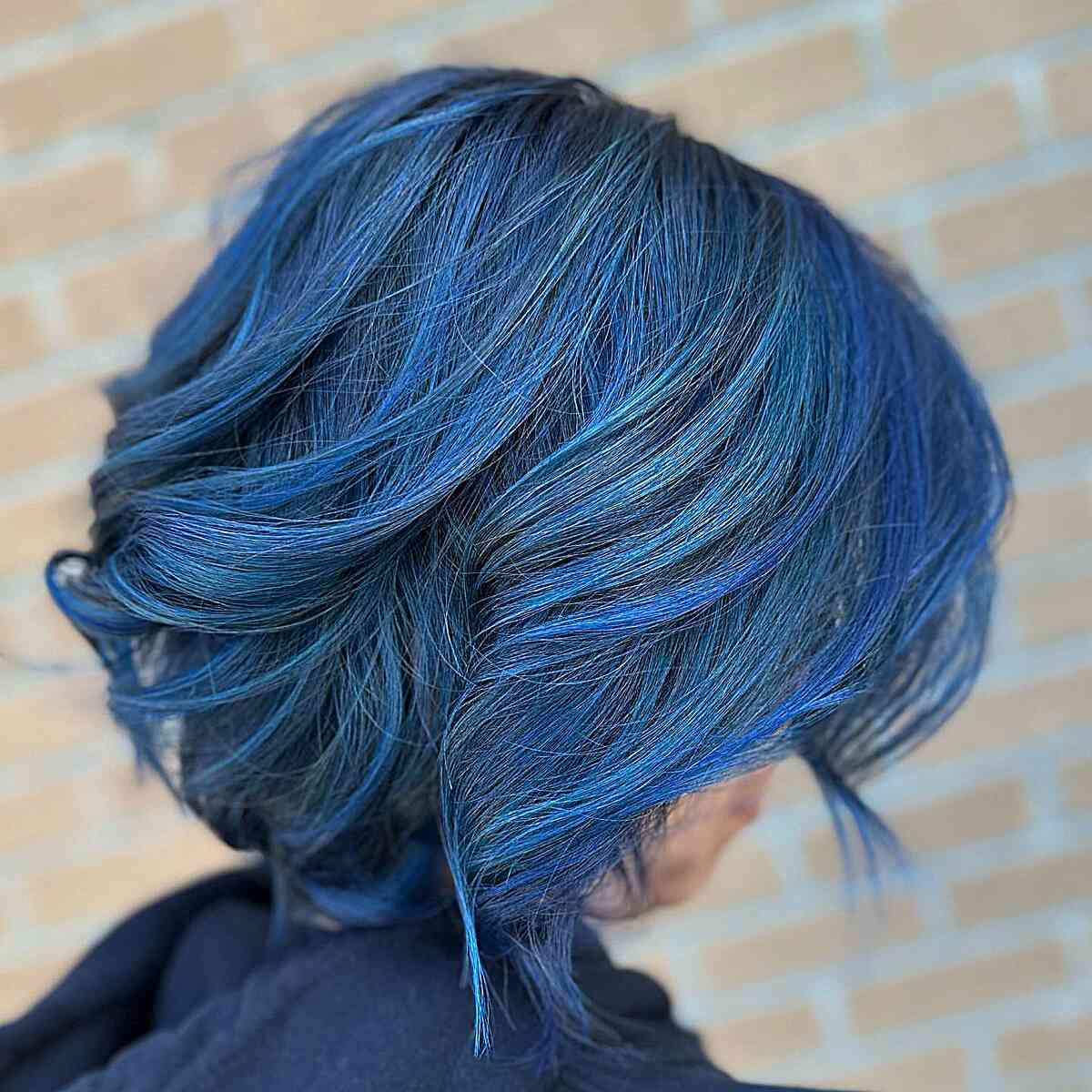 34 Jaw-Dropping Blue Balayage Hair Color Ideas