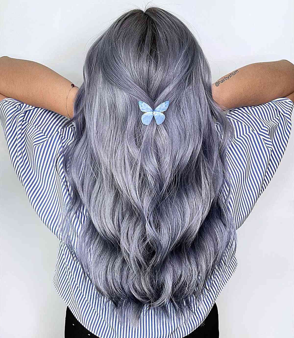 34 Jaw-Dropping Blue Balayage Hair Color Ideas