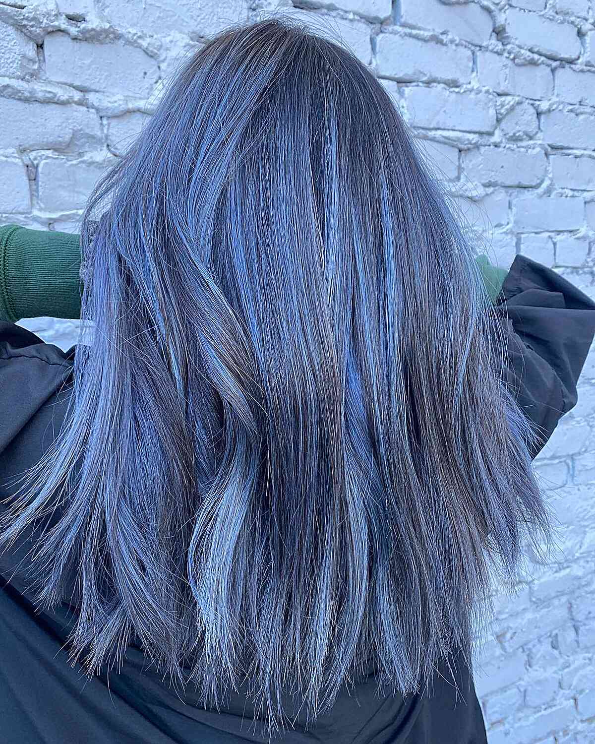 34 Jaw-Dropping Blue Balayage Hair Color Ideas
