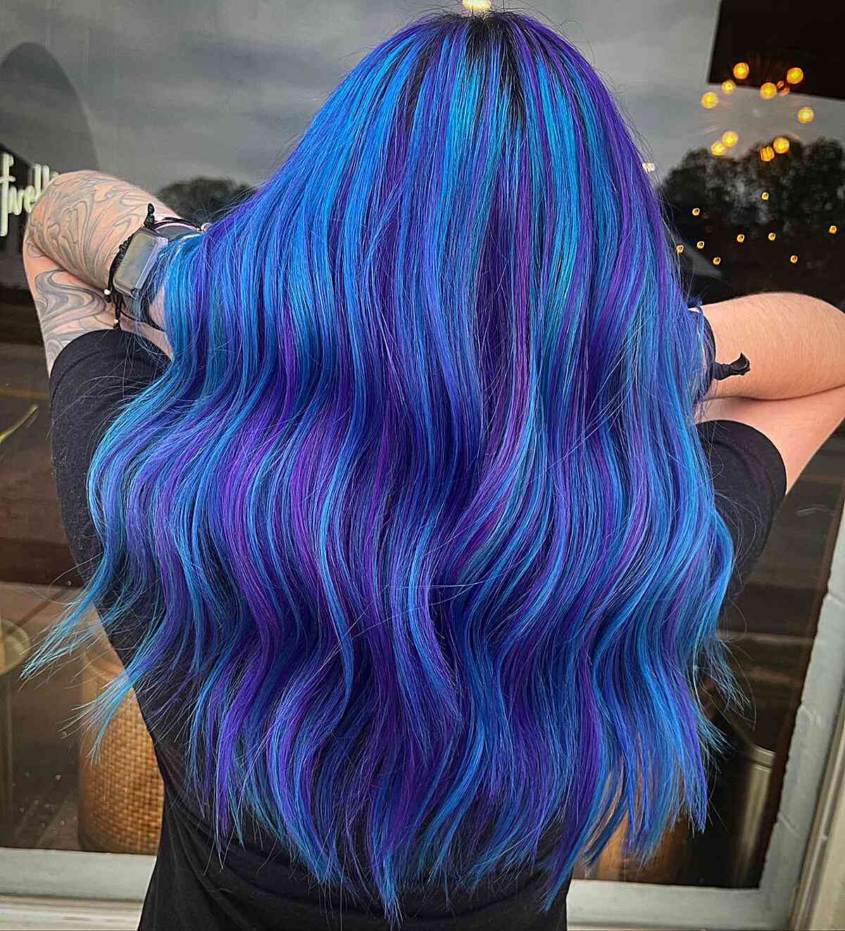 35 Incredible Examples of Blue and Purple Hair in 2025