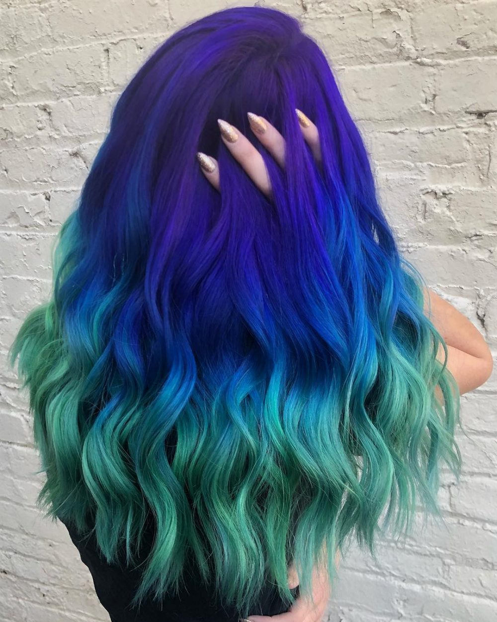 35 Incredible Examples of Blue and Purple Hair in 2025