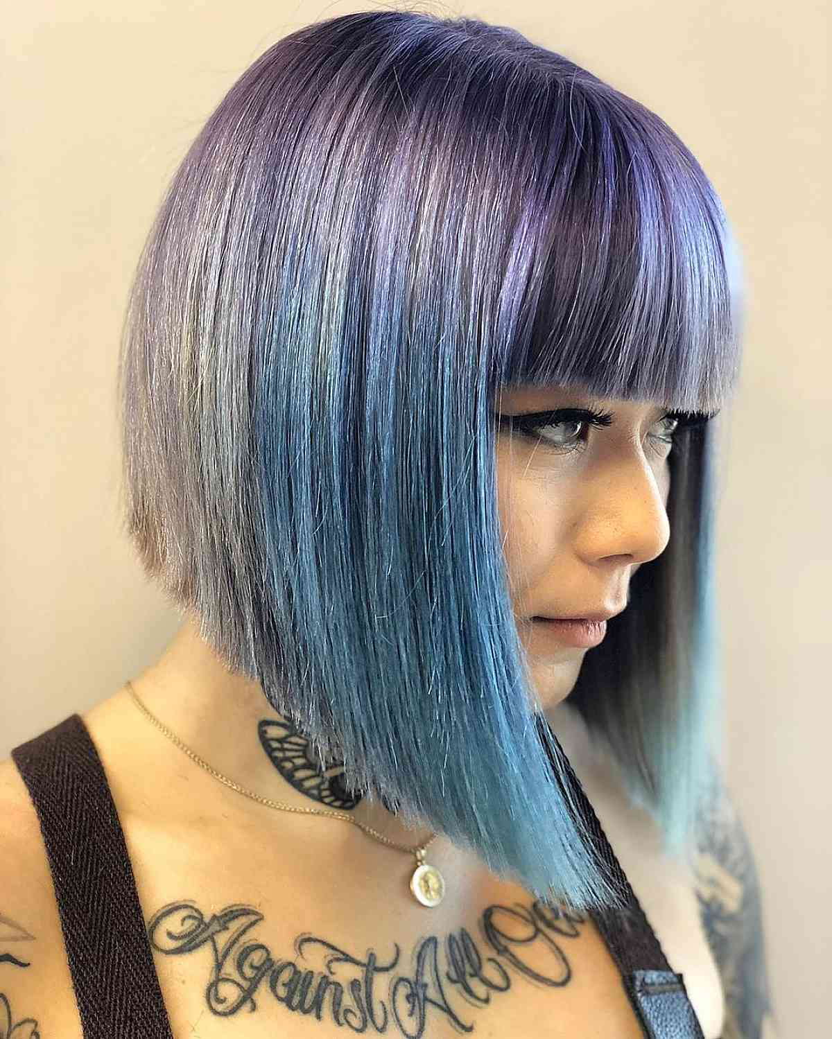 35 Incredible Examples of Blue and Purple Hair in 2025