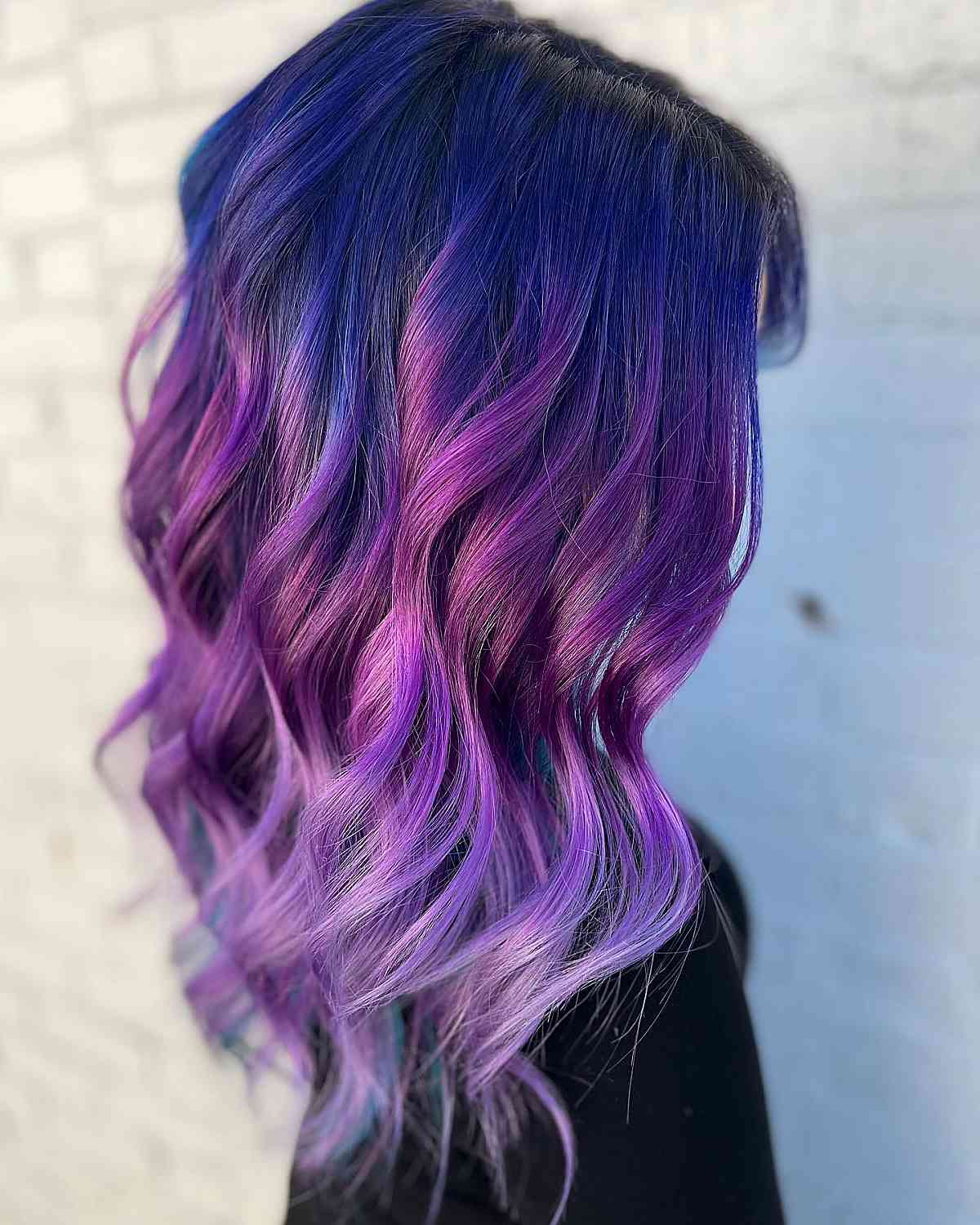 35 Incredible Examples of Blue and Purple Hair in 2025