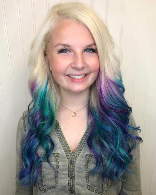 35 Incredible Examples of Blue and Purple Hair in 2025